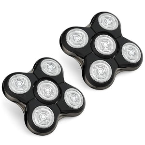 2pack Head Shaver Replacement Blades Compatible with Remington Balder Pro Head Shaver Model XR7120Precision Electric Shaving for Bald Men. (No't Compatible with XR7000)