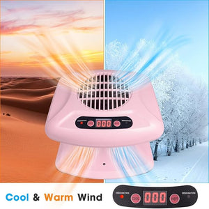Air Nail Dryer 300W Nail Art Blower with Automatic Sensor Professional Air Nail Fan Blow Dryer for Both Hands and Feet Nail Polish Drying Fan Manicure Tool for Home Salon