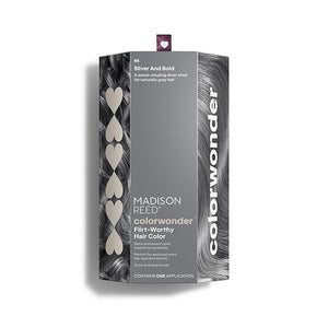 Madison Reed colorwonder Demi-Permanent Hair Color Effortless At-Home Hair Dye Ammonia-Free Cruelty-Free Silver and Bold (8S Silver Steel) Pack of 1