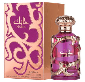 Lattafa Habik ? Floral Fruity Fresh Musky ? Eau de Parfum Spray Long-Lasting Fragrance for Women 3.4 Ounce / 100 ml