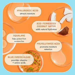 amika Hydro Rush Intense Moisture Leave-In Conditioner with Hyaluronic Acid