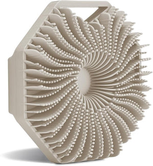 Sud Scrub¢ç Antimicrobial Silicone Body Scrubber, Exfoliating Body Scrubber for Sensitive Skin, Eco Friendly Shower Scrubber for Body, Silicone Body Brush for Showering, Clay