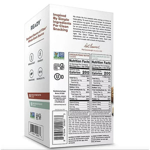 Ready Clean Protein Bars Assorted Chocolate Peanut Butter and Dark Chocolate Sea Salt 20 Count 15g Protein