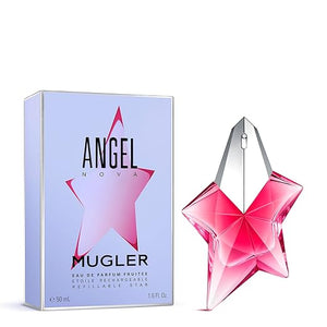 MUGLER Angel Nova - Eau de Parfum - Women's Perfume - Floral &amp Fruity - With Bergamot Rose and Cedarwood- Long Lasting Fragrance