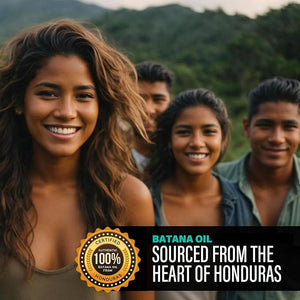 The-Mix-Up Hotana Batana Oil for Hair Growth | Unrefined + Golden Batana | Dr. Sebi's Formula | 4oz + 4oz