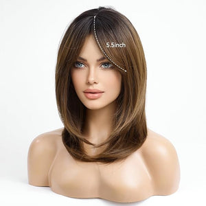 HAIRCUBE Layered Wigs for Women Synthetic Wig