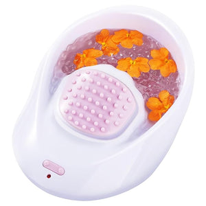 Electric Nail Soaking Bowl Manicure Bath Bowl Vibration Nail Spa Massage Nail Salon Bowl with 7 Modes for Nail Caring