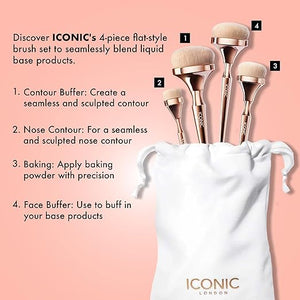 ICONIC LONDON Luxury Makeup Brush Sets | Blend Buff &amp Polish