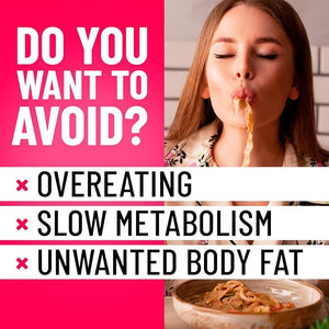 Appetite Suppressant for Weight Loss Women - Pills for Bloating Relief &amp; Carb Blocker, Thermogenic Belly Fat Burner w/Chromium Caffeine Glucomannan - Diet Pills Work Fast, 240 Capsules- 4-Month Su