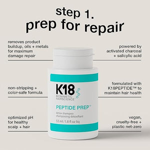 K18 Damage Repair Essentials Kit Travel-Friendly Trio Featuring Mini Hair Mask Mini Hair Oil &amp Detox Shampoo
