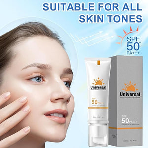 Tinted Sunscreen For FaceSPF 50Universal Protector Solar 50 Face Sunscreen Moisturizer No White Cast No StickySuitable for all Skin Types and UV Protection Travel Size Sunscreen (3pcs)