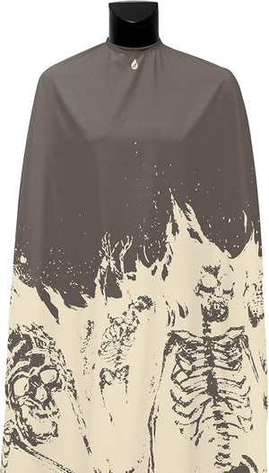 Illuzien Lost Souls PRO Barber Cape Hair Cut Drape Water-Resistant Barber Accessories Professional Cape