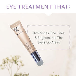 Yonka Excellence Code Contours Eye Cream | Anti-Aging Eye and Lip Treatment with Hyaluronic Acid | Reduce Puffiness and Dark Circles | Paraben-Free | 0.53 oz