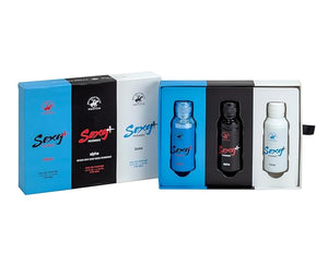 Beverly Hills Polo Club Sexy+ Pheromones Men's EDP Gift Set | 3x 1oz/30ml Slider Collection (PLAYER, ALPHA, BOSS) | Long-Lasting, Travel Cologne for Him | Boost Confidence &amp; Attraction