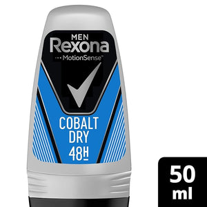 Rexona Cobalt Men's Roll-On Deodorant 6 x 50 ml by Rexona
