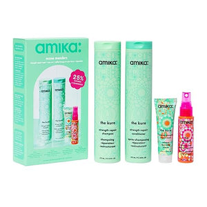 amika mane menders strength repair wash + care set