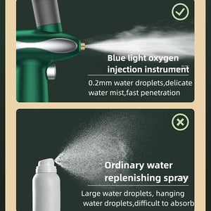 Face Nano Spray£¬Handheld Face Mister£¬Hydration£¬Facial Mist £¬Skin Tightening £¬Spa, USB Rechargeable£¬Skin Care Tools£¬face Steamer£¨Not Heated£© (Blue)