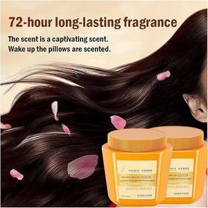 Hair Protein Cream Amino Acid Essence Luxury Nourishing Hair Protein Cream Repairing Essence Hair Mask For Dry Damaged Frizzy Intensive Moisturizing Treatment (1pcs)
