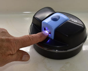 ClipDifferent Pro 2.0 Electric Nail Clipper with Catcher for One-Handed Operation. Ages 13 and Older. Adaptive Patented Safety Technology. Perfect for Limb Loss Limb Difference Low Mobility.