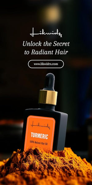 Turmeric Natural Hair Oil Promotes Hair Growth All Natural