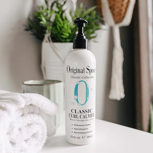 Original Sprout Curl Calmer Moisturize and Define Curls Anti-Frizz Styling Cream for All Hair Types 12 oz. Bottle - Curly Hair Products - Curly Cream