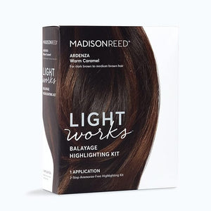 Madison Reed Light Works Balayage Highlighting Kit Creates Natural-Looking Warm Caramel Highlights (Ardenza - Brown) Amonia Free Cruelty Free 2 Step Process That Lightens &amp Tones Hair