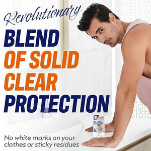 Dollar Deoderant Club (2 Pack) Premium Clear Stick Antiperspirant Deodorant. Clear Stick Solid Not a Gel Guaranteed to Never leave white marks. Citrus Scent 72-Hour Sweat &amp Odor Protection 2.7 o