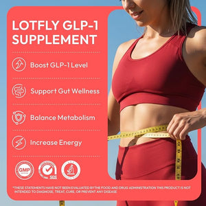 GLP-1 Supplement 15-in-1 Complex, Akkermansia Plus GLP1 Probiotic Powder for Weight Management for Women Men Appetite Control Gut Health Metabolism Balance Sugar-Free 21 Day Supply
