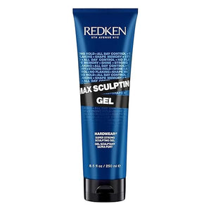Redken Max Sculpting Gel For All Hair Types - Provides Body &amp High Shine Finish With Long-Lasting Shape Memory Flake-Free Control