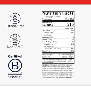 Metagenics Ultra Energy Bars - Helps Sustain Energy Caramel Sea Salt Flavored | 12 Bars