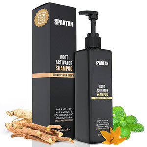 SPARTAN¢â Root Activator Shampoo For Men - Hair Growth Shampoo for Hair Loss and Thinning Hair