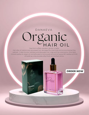 Repair Hair Oil ? Nourishing Organic Blend for Smooth Shiny &amp Frizz-Free Hair ? 50ml