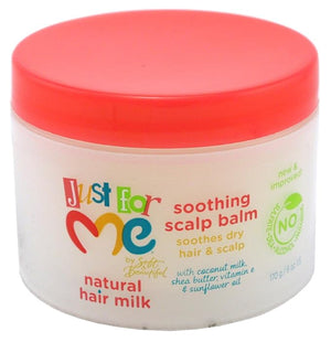 Just For Me Hair Milk Soothing Scalp Balm 6 Ounce Jar (177ml) (6 Pack)