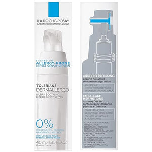La Roche-Posay Toleriane Dermallergo Ultra Soothing Repair Face Moisturizer for Sensitive Skin Gentle Moisturizing Face Cream for Dry Skin Packaging May Vary Formerly Toleriane Ultra