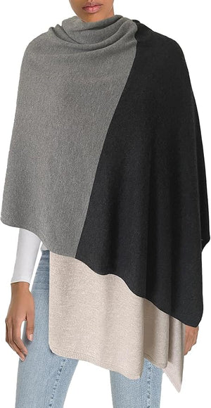 Moss Rose Women's Shawl Wrap Poncho Ruana Cape Open Front Cardigan Shawls for Fall Winter