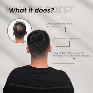 BATCI Hair Concealer Cream ? Instant Bald Spot Coverage &amp; Root Touch-Up ? Waterproof, Natural-Looking Scalp Concealer for Thinning Hair ? Long-Lasting, Sweat-Proof, Easy to Apply ? 50ml