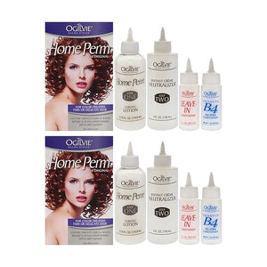 Ogilvie Salon Styles Home Perm The Original - For Color Treated Thin or Delicate Hair - 2 pc