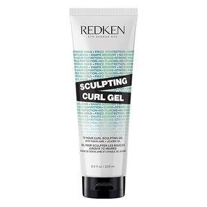 Redken Sculpting Curl Gel - 72-Hour Strong Hold Crunch-Free &amp Flake-Free Helps Tame Frizz