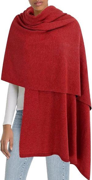 Moss Rose Women's Shawl Wrap Poncho Ruana Cape Open Front Cardigan Shawls for Fall Winter
