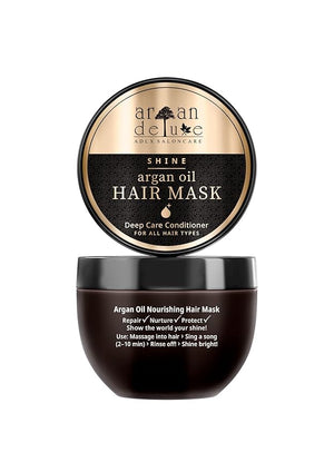 Argan Deluxe Hair Mask and Scalp Rejuvenating Deep Conditioner Masque 250 mL