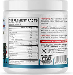 Axe &amp Sledge Ignition Switch preworkout | Green Gelatin