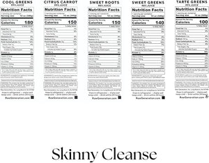Raw Generation Skinny Cleanse ? 7-Day Juice Cleanse for Weight Loss Detox Reduced Bloating &amp Increased Energy ? 42 Cold-Pressed Juices to Crush Cravings &amp Reset Your Diet