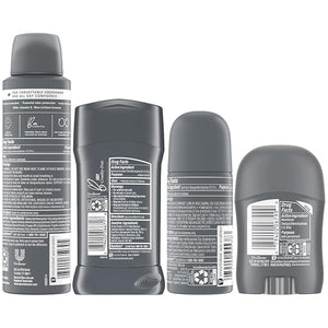 Dove Men + Care Clean Comfort Antiperspirants ??Men¡¯s Antiperspirant Spray + Stick Full and Travel-Size Sets 72H Protection (4 Piece Set)