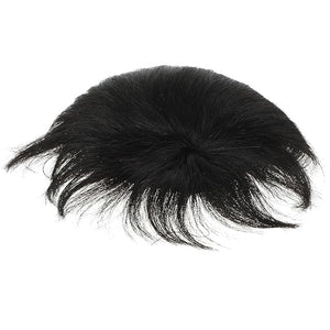 Pieces Clip Black in Hair Loss Extension Toupee Guy Fake Patch Hairline Seamless Daily Tape Invisible Covering Natural for Topper Accessory Bald