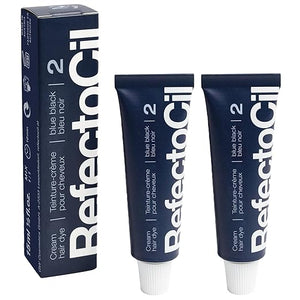 RefectoCil Cream Hair Dye 2-Pack ? Professional Hair Tint for Long-Lasting Color