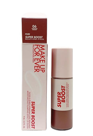 Make Up For Ever Super Boost Lip Gloss - 06 Wherever Walnut for Women - 0.3 oz Lip Gloss