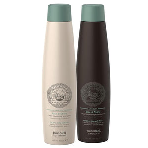 Tweak¡¯d by Nature - Rise &amp Shine Hair Volumizing and Thickening Shampoo and Conditioner Set for Fine Hair Paraben and Sulfate Free Shampoo and Conditioner for Oily Hair Hydrating (2 x 9 ounces)