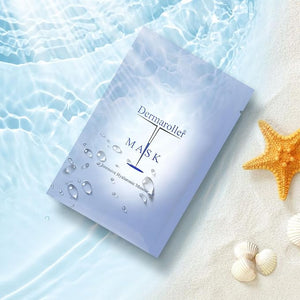 Dermaroller Hydrating Face Mask Sheets - 10 Pack with Hyaluronic Acid Matrixyl &amp Vitamin E for Anti-Aging Skincare and Radiant Glow