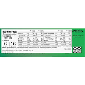 Clif Bloks Sours - Green Apple Flavor - Energy Chews - Non-GMO - Plant Based - Fast Fuel for Cycling and Running - Quick Carbohydrates and Electrolytes - 2.12 oz. (18 Count)