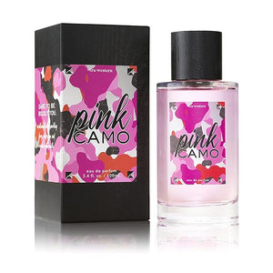 Pink Camo Perfume by Tru Fragrance and Beauty - Fruity Floral Scent for Women - Cassis Velvet Plum Warm Vanilla - Bright Sweet and Feminine - 1.7 oz